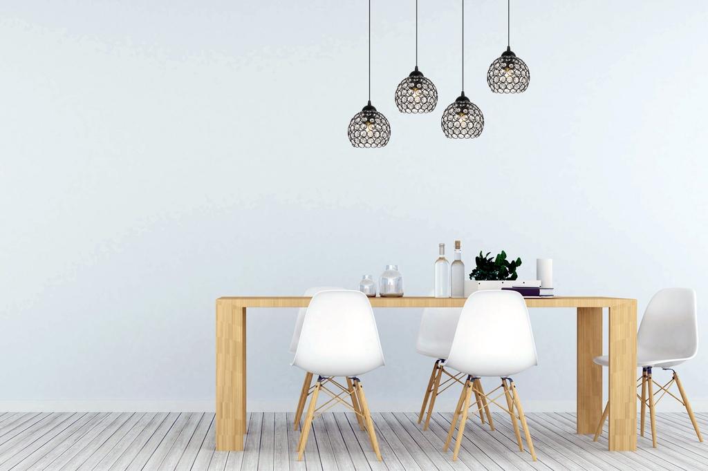 HANGING LAMP CHANDELIER CEILING LED CRYSTAL