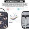 Mystical Moon Sun Lunch Bag Insulated Large Capacity Lunch Box for Women Men Reusable Portable Cooler Bag for Office Picnic