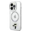 Etui do iPhone 14 Pro Karl Lagerfeld MagSafe Transparentne
