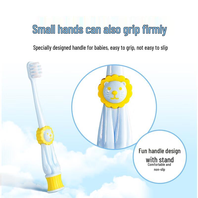 Доктор. Детская зубная щетка Qutao, которая стоит сама (2-Pack)