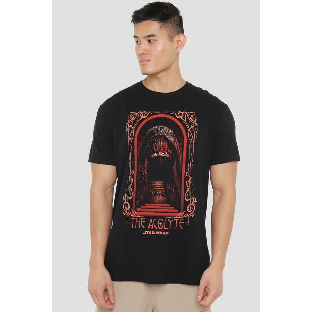 Звездные войны: Футболка Acolyte Mens Art Deco Masked