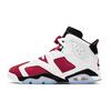 Air 6 Retro GS Carmine 2021 Kids Sneakers White Black 384665-106