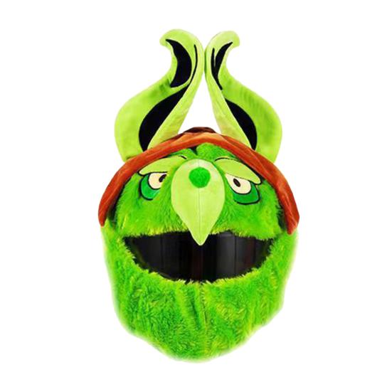 Чехол для шлема мотоциклиста Furry, пыленепроницаемый, устойчивый к царапинам, мягкий, мультяшный, забавный, полностью защищающий лицо чехол для шлема мотоциклиста