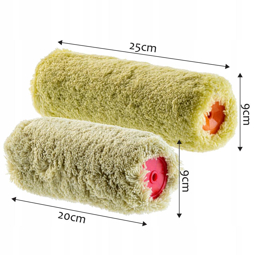 KADAX Малярный валик Запас Толстый Ворс 20 и 25см 6шт