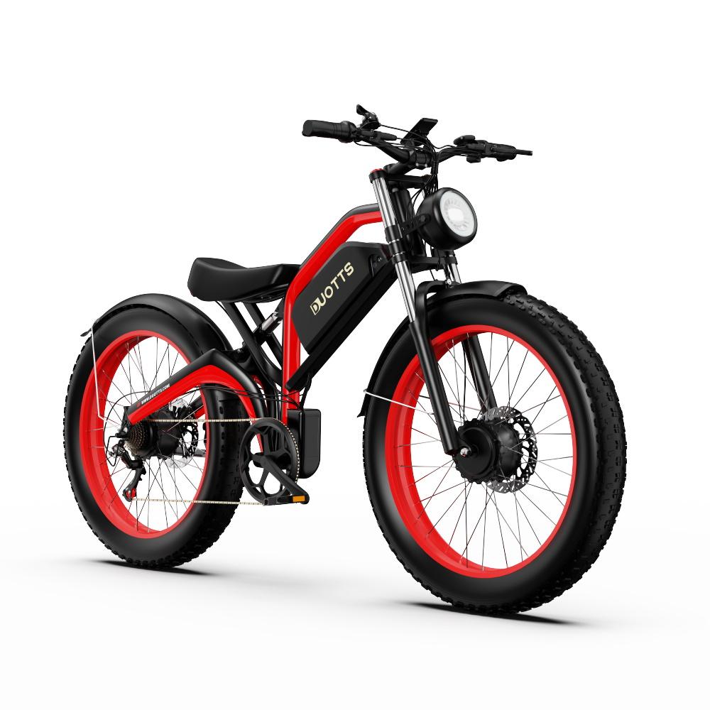 DUOTTS N26 Electric Bike 750W Motor, 48V 20Ah Samsung Battery, 120KM Range, IPX4 Waterproof, 55° Climbing