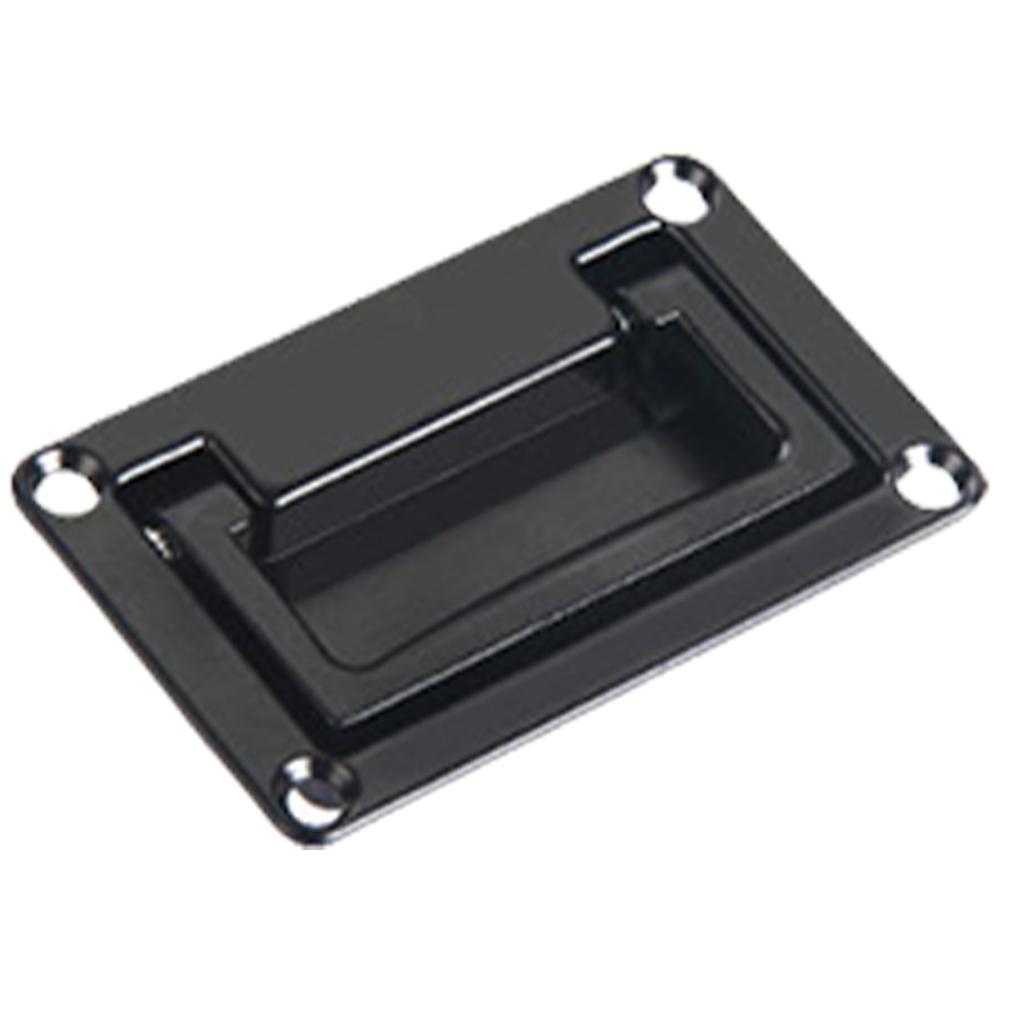 Складная ручка из цинкового сплава, утопленная ручка, современная мебельная ручка, фурнитура для кухонных шкафов, дверная ручка, прочная