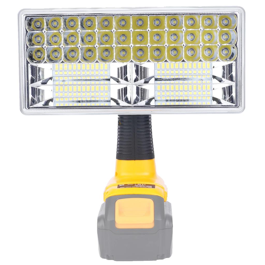 Светодиодный рабочий фонарь Dewalt 18В для аккумулятора DCB201 DCB200, для помещений и улицы, 9Вт 18Вт, яркое освещение