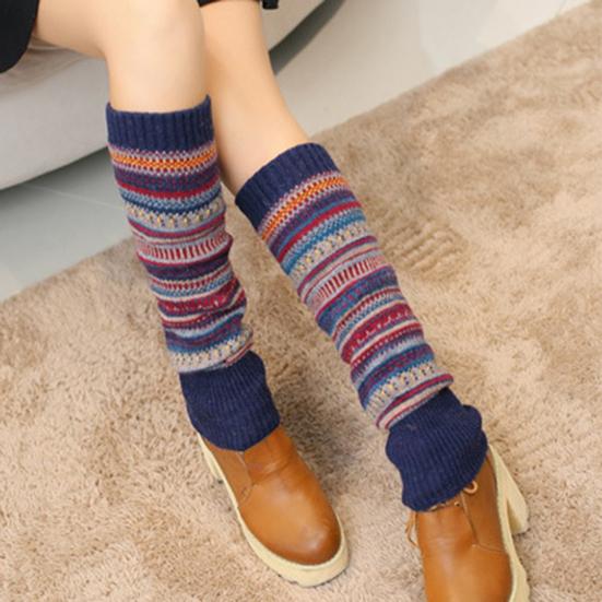 Leg Protectors Knitted Coldproof Washable Fall Winter Female Leg Warmers Daily Wear