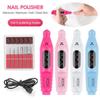 Pedicure Manicure Polishing Remove Gel With 6 Nail Drill Bits USB Charging Nail File Kit