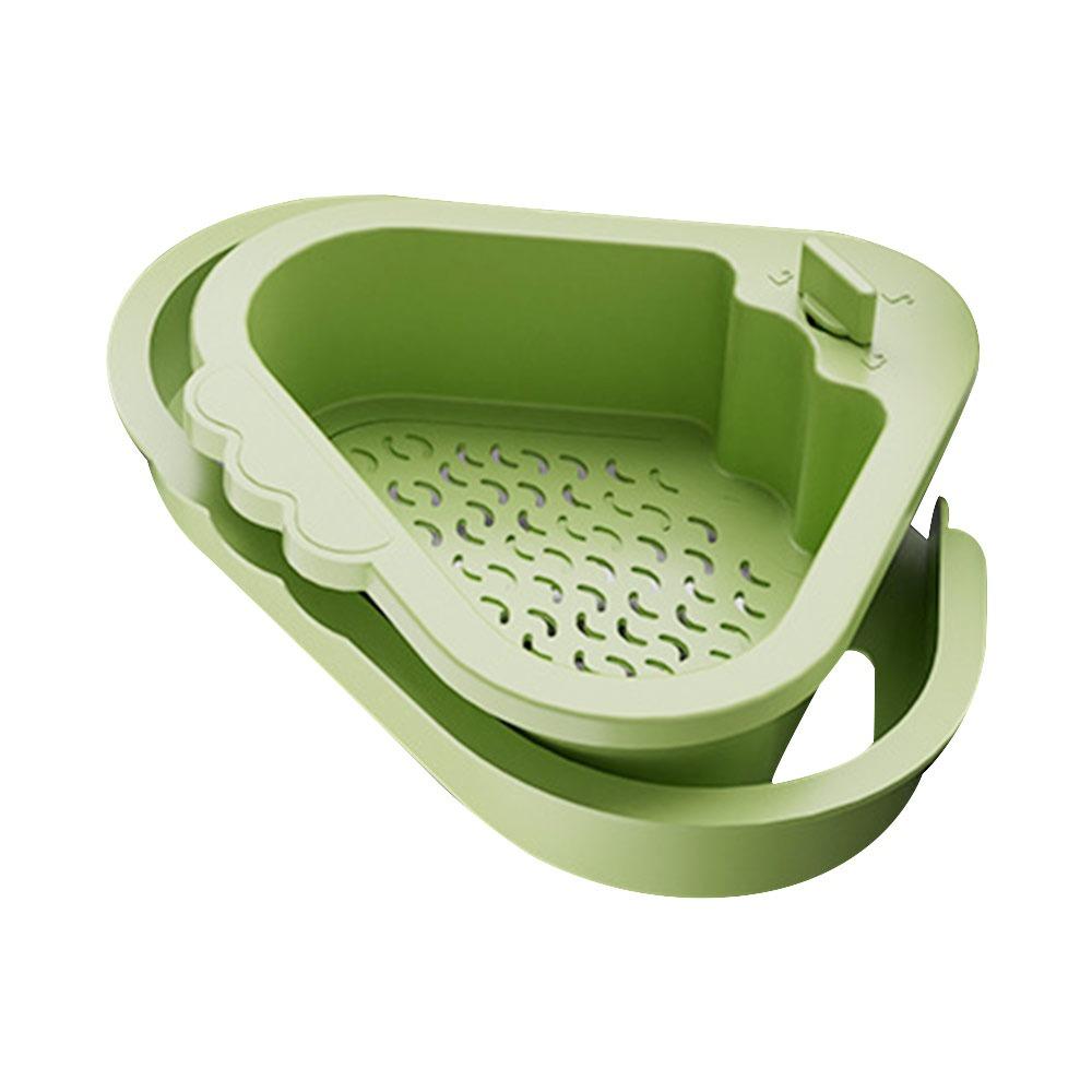 Cartoon Kitchen Drainage Basket Portable Vegetable Washer Creative Drainer