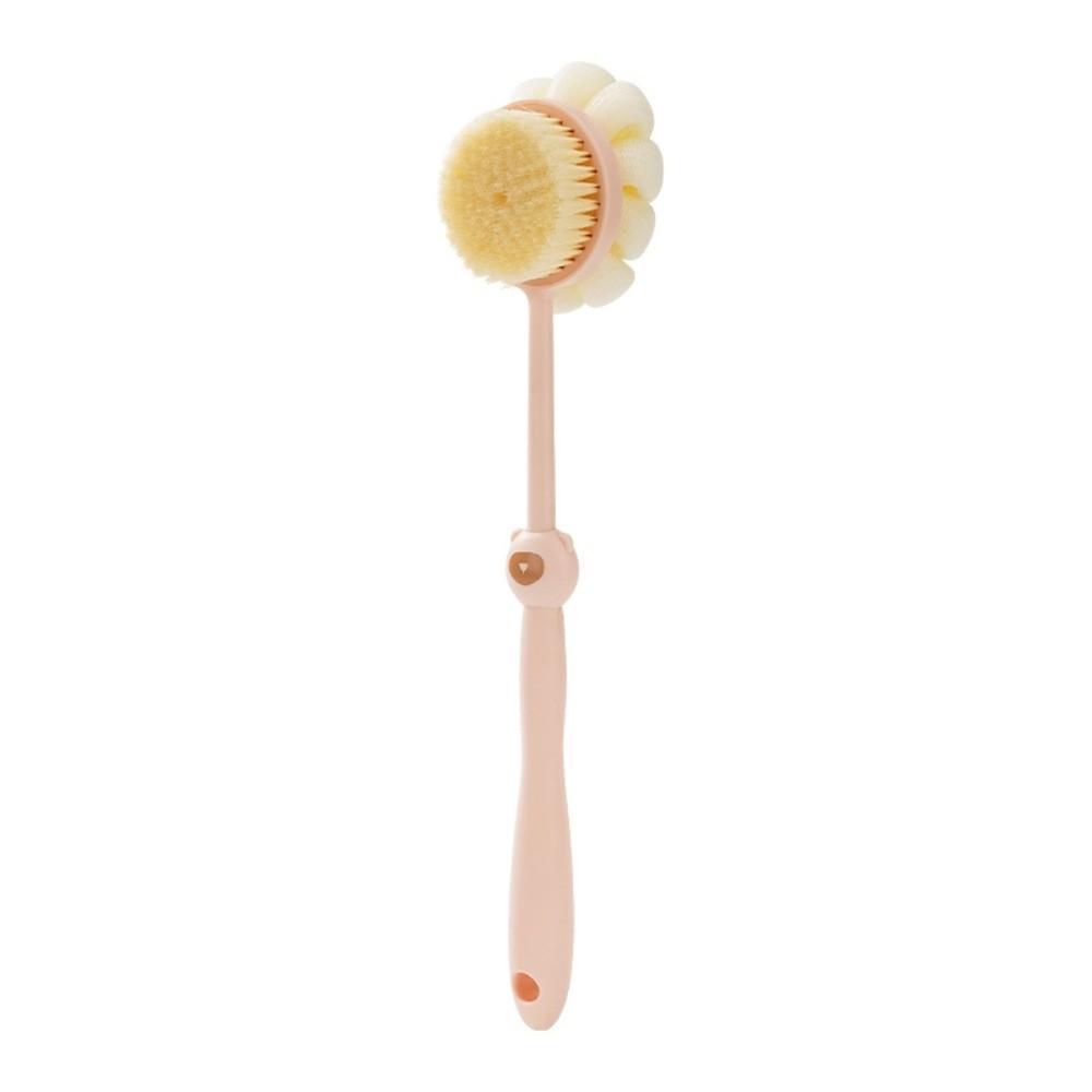 Long Handle Shower Brush Soft Bristles Back Scrubber Bath Supplies Skin Cleaning Tools Home