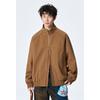 Mens Oversized Thick Fleece-Lined Cotton Puffer Jacket 2026 Loose Fit Stand Collar Zipper Coat M-5XL