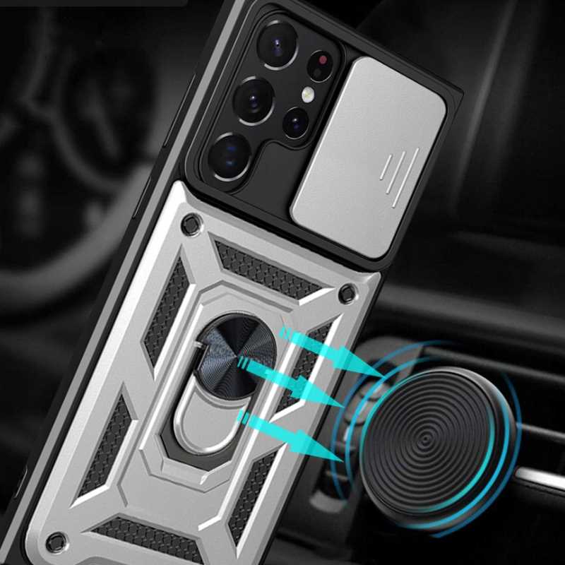 Sc Camring Galaxy S22 Ultra Silver