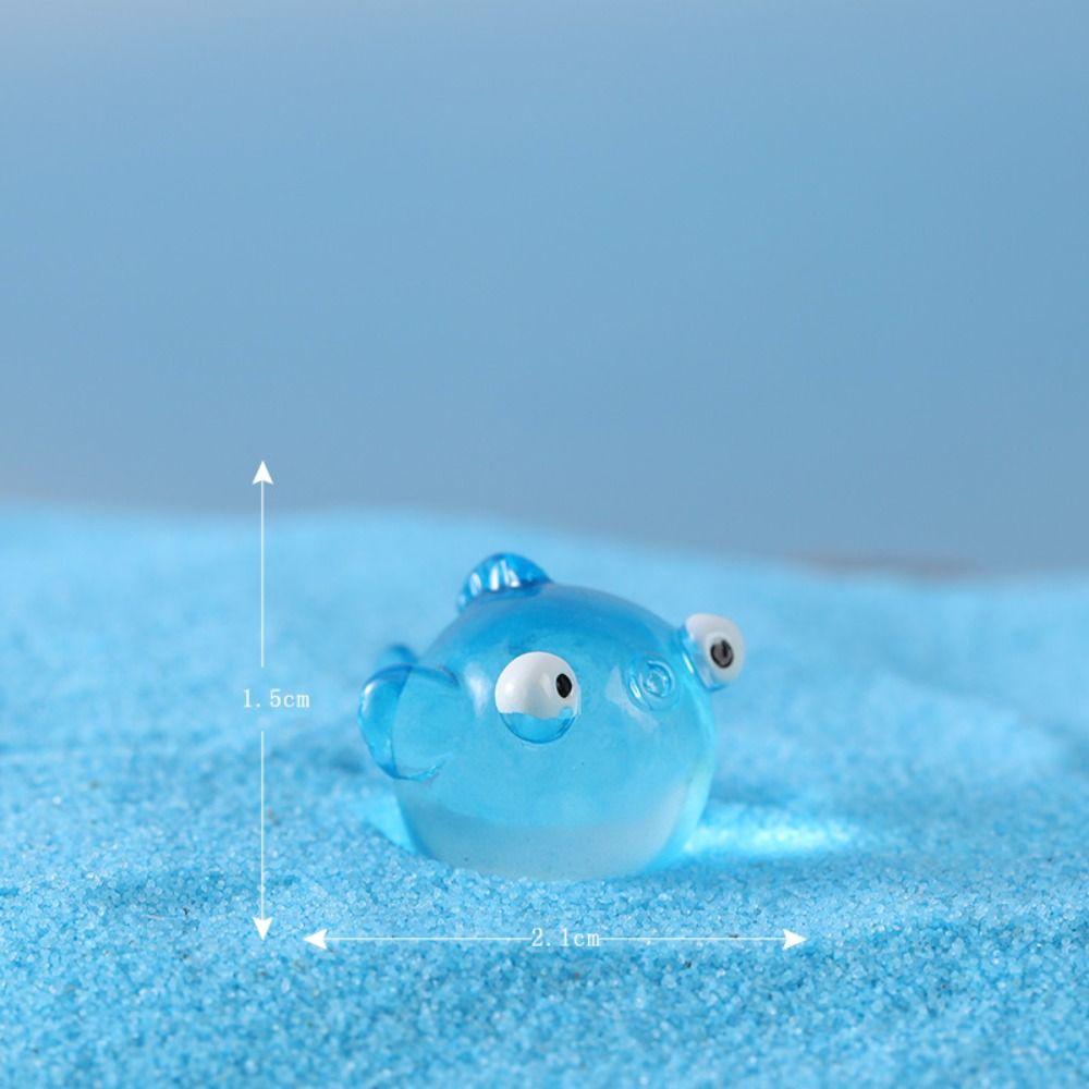 DIY Sea Fish Model Micro Landscape Marine Animals Miniature Sea Animals Ornaments Home Decor