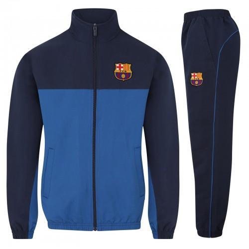 FC Barcelona Boys Crest Two Tone Tracksuit