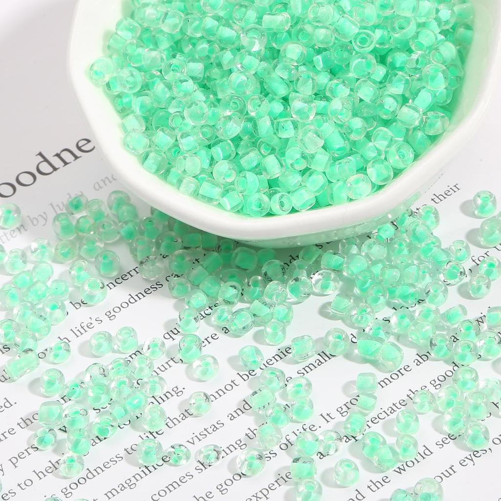 2/3/4 мм окрашенные сердечники серии Magic Color, стеклянные рисовые бусины для изготовления ювелирных украшений, ожерелья, браслета «сделай сам»