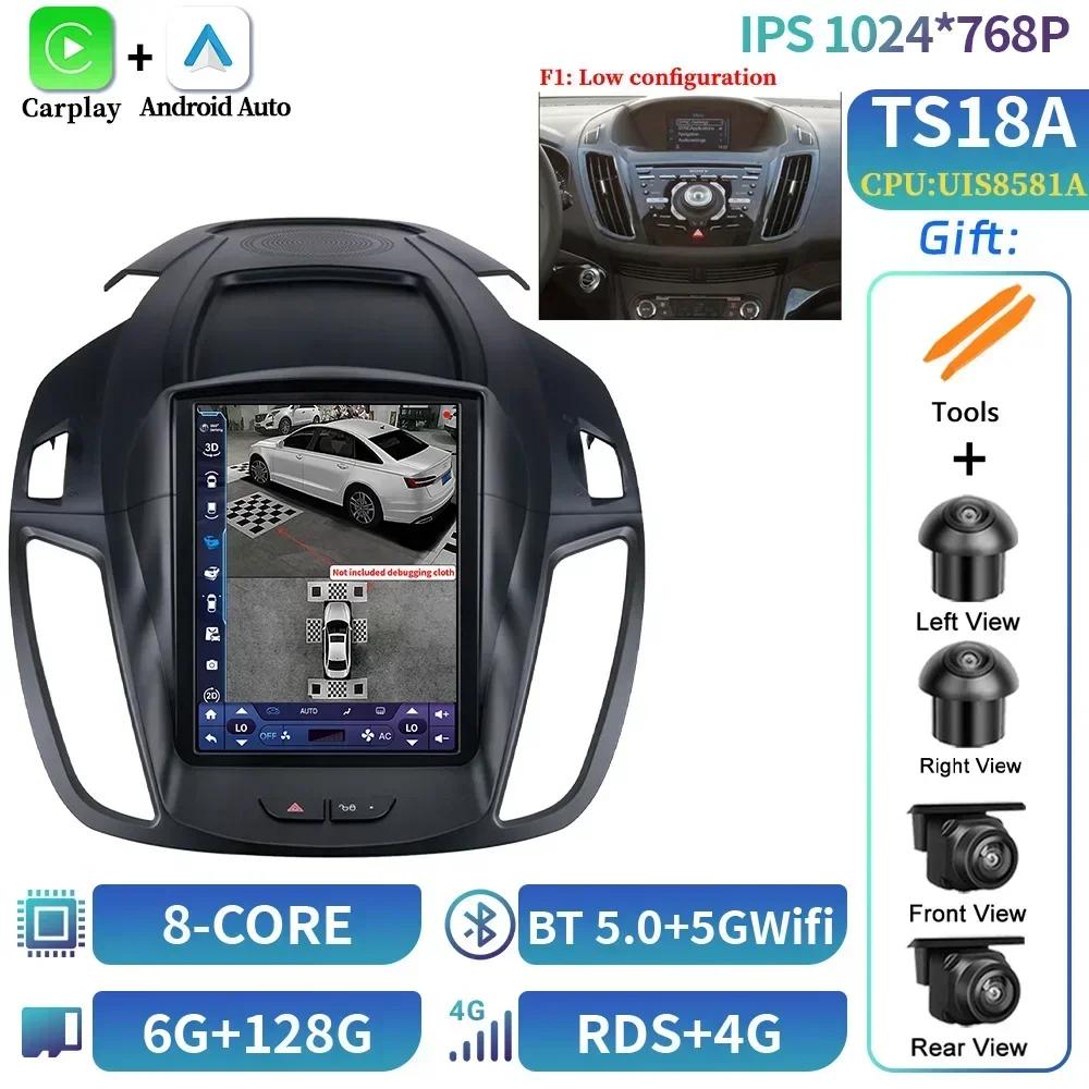 9,7-дюймовый Android автомобильный стерео радио мультимедийный видеоплеер для Ford Kuga 2 Escape 3 2012-2019 навигация Carplay автомобильный экран