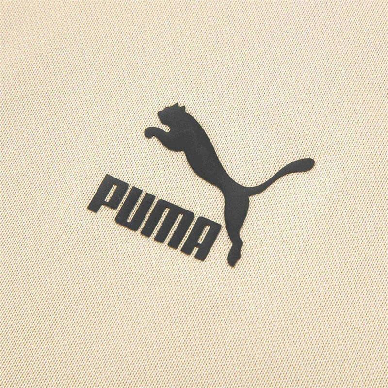 Puma Logo Print Stand Collar Long Sleeve Jacket Men Jackets Off-White 620542-88