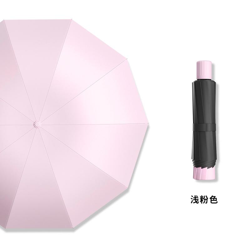 Большой зонт, мужской увеличенный утолщенный и усиленный женский двойной всепогодный и дождевой зонт, складной ручной противоштормовой специальный зонт