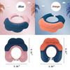 Portable Ear Protection Head Cover Baby Shower Cap Silicone Bath Visor Shampoo Shield Baby Bath Cap