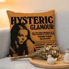 Cushion Cover  Linen  SkinFriendly Soft Decorative Case For Sofa Home Decor Cool HHysteric Glamour Girl Pillow cover