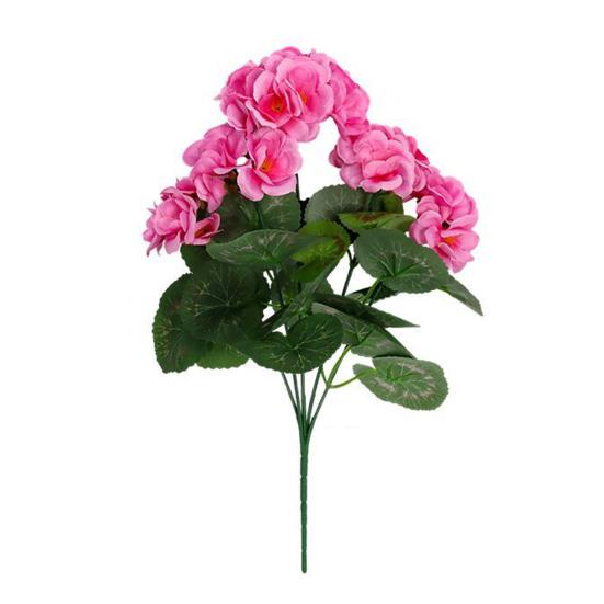 Искусственное украшение из цветов Устойчивое к УФ-лучам Реалистичная ветка искусственного шелкового цветка Декор для дома, офиса, свадебной вечеринки Искусственный цветущий декор Центральный элемент для стола