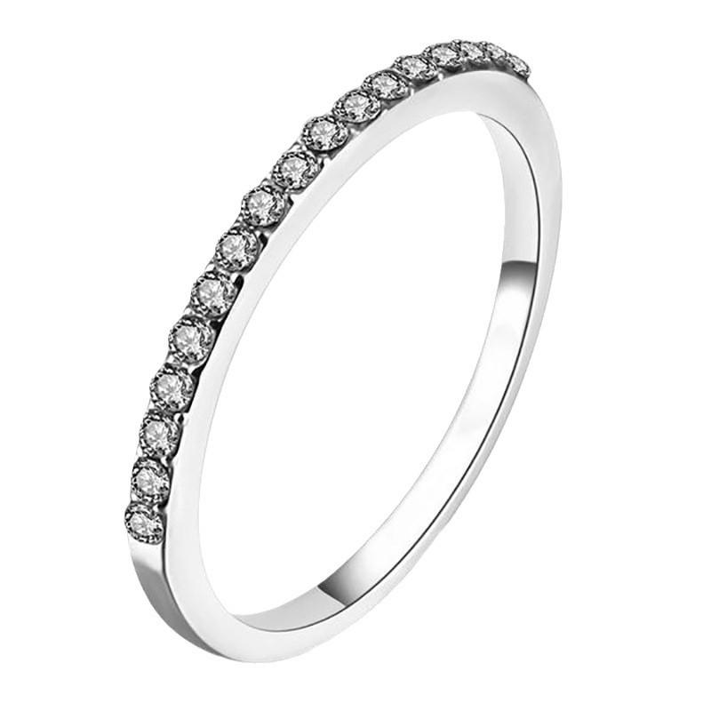 Самое продаваемое минималистичное женское кольцо с цирконом – Универсальный подарок на указательный палец, фаворит интернет-знаменитостей