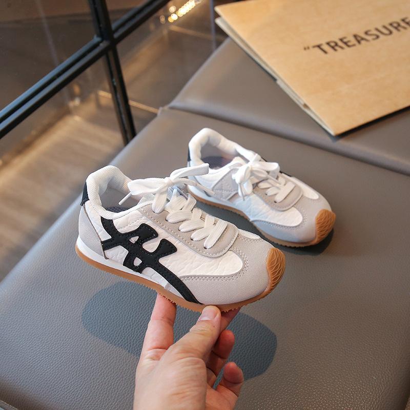 Детские кроссовки Forrest Gump 2025 новые дышащие повседневные кроссовки для девочек весна-осень спортивная обувь для мальчиков сетчатые кроссовки для детей среднего и старшего возраста