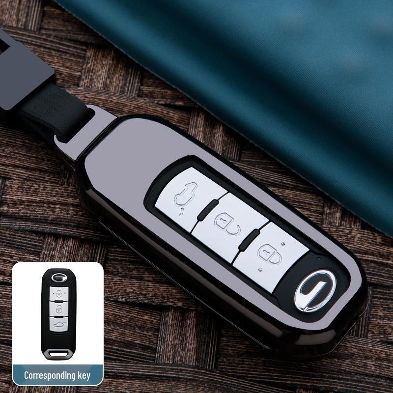 Key Case for GAC Trumpchi GS4/GS3/GA6/GA4/GS5/GA3 - Durable Shell with Buckle