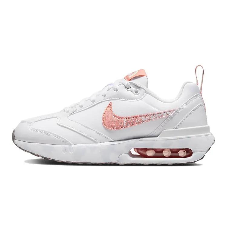 Nike Air Max Dawn SE Grade School 'White Light Madder Root' (Unisex) White / Aura / Cave Stone / Light Madder Root Kids' Casual Shoes DM0960 100