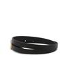 Daks Women Black GolD D Buckle Leather Belt Dbbe6f805bk