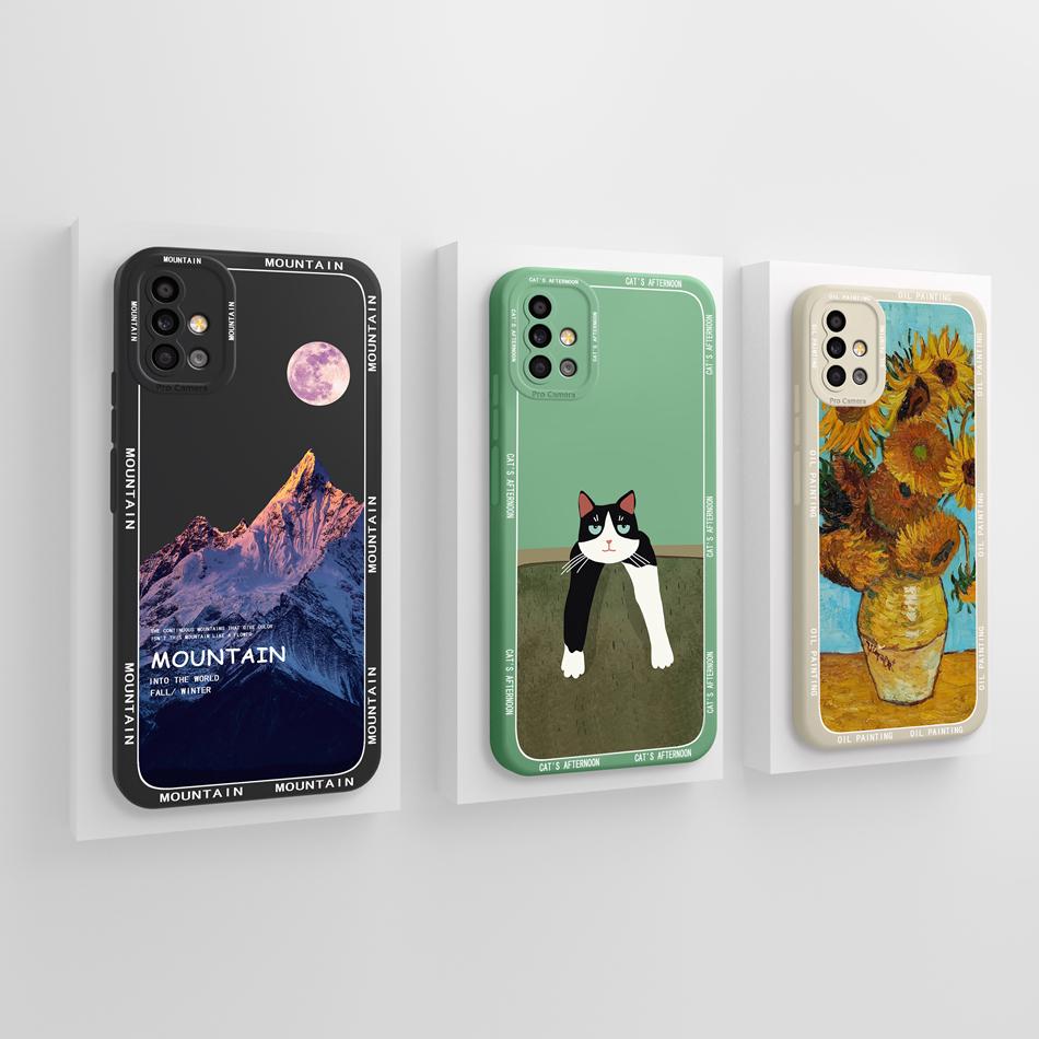 Чехол для Samsung A51 A71 A31 Модный Мягкий Жидкий Силикон Полная Защита Fundas Для Samsung Galaxy A 51 A 71 A 31 Задняя Крышка
