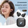 M67 Настоящие беспроводные Bluetooth-наушники-клипсы с ультрадолгим временем работы от аккумулятора, зарядным кейсом и цифровым дисплеем