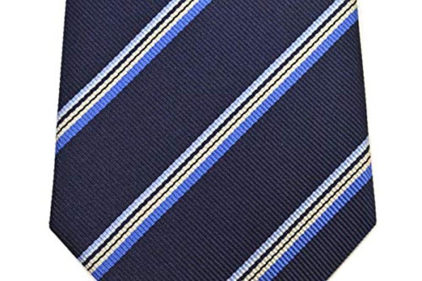 Striped Silk Tie eps19w019 Navy [Paul Smith] Men's (8cm width) ALU19-47
