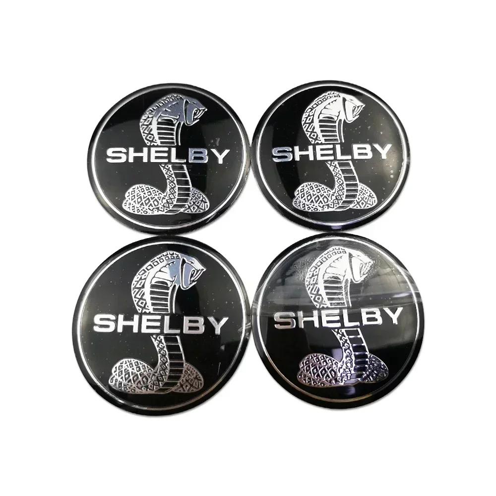 New 2026 Car Sticker 56MM Car Decals Wheel Rims Center Hub Stickers for Ford Kuga Fusion Shelby ST RS Mondeo Focus 2 3 Fiesta Ex