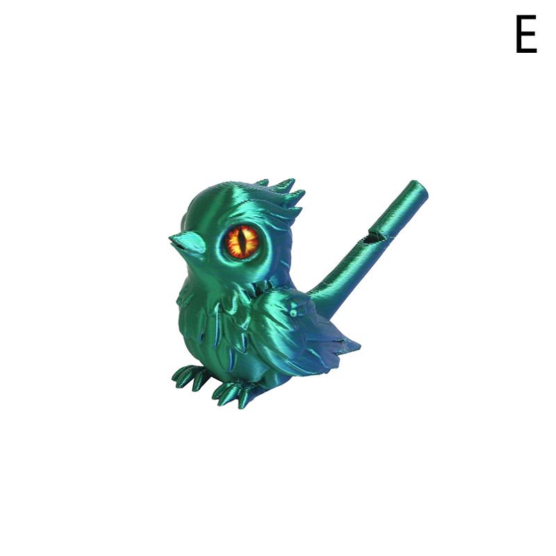 3D Printed Bird Whistle For Home Desktop Ornament Musical Water Injection Decorative Instrument Whistle Ornament