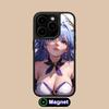 HSR Robin Матовая поверхность Magsafe Чехол для мобильного телефона для iPhone 17 16 15 14 13 12 11 Air Pro Max Plus Цветная крышка