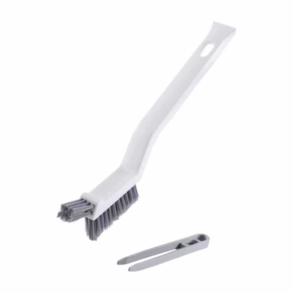 3 in1 Long Handled Gap Brush Hard Bristled Corner Brush Effective Cleaning Brush  Window Grooves
