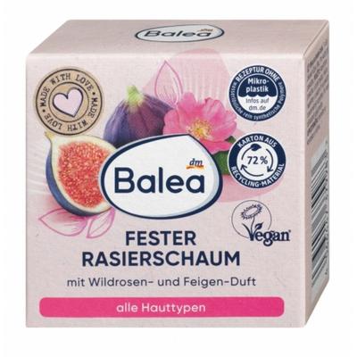 Твердая пена для бритья Balea роза 60г, 1 шт.