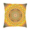 Sacred Geometry Flower Of Life Throw Pillow Case 45*45cm for Living Room Sofa Geometric Mandala Cushion Cover Velvet Pillowcase