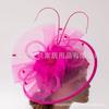 Bridal Headgear Retro Mesh Top Hat Feather Hair Accessories Hairpin Top Hat Headband Exaggerated