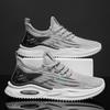 Fashion New Men Running Shoes Male Sneakers Anti-slip Breathable Men's Walking Shoes Lace Up Soft Casual Shoes Lightweight Gray