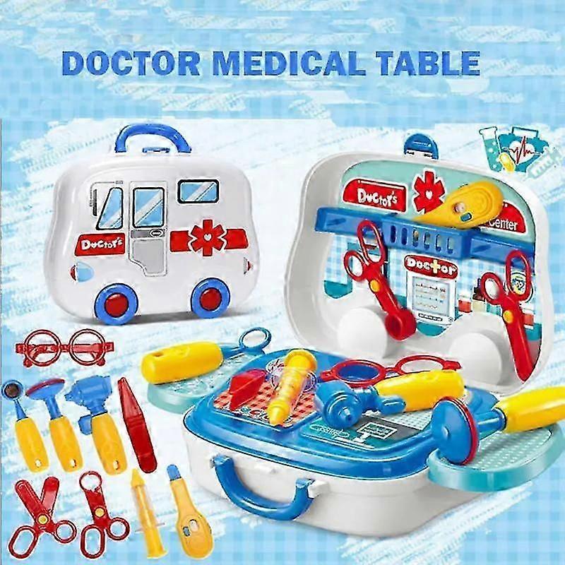 Diy Pretend Play Simulation Doctor Indoor Role Play Medical Tools Set Doctor Kit For Kids