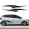 2 шт. Автомобильные боковые полосы Крутые гоночные наклейки Для Hyundai Tucson i40 i30 i10 i20 IX35 IX20 Автомобильная виниловая пленка Наклейки Автоаксессуары