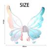 Fluttering Wings LED Electric Butterfly Wings Creative Glowing Electric Fairy Wings  Party