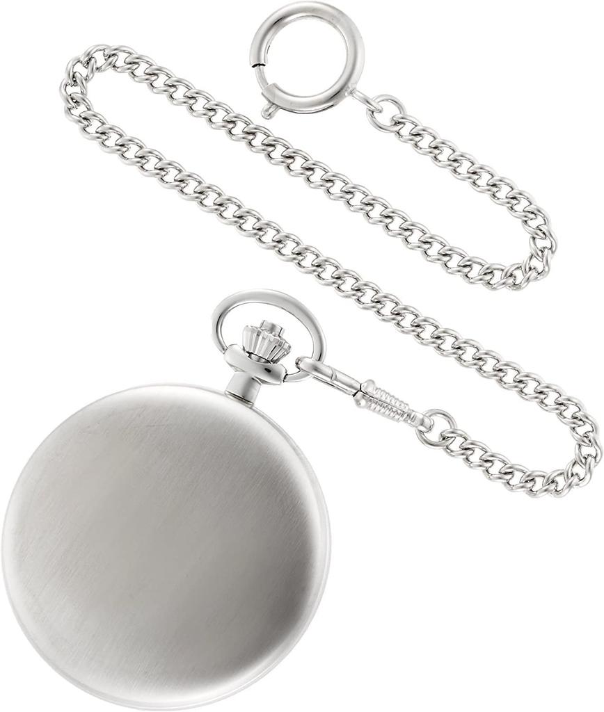 Pocket Watch Aerowatch Mechanical Manual Winding Swiss Made 55831 AA01 Silver [AEROWATCH] Men's