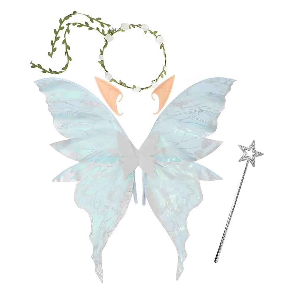 Lightweight Fairy Costume Wing Set Fluttering Wings Dress Up Wings Set Cosplay Costumes