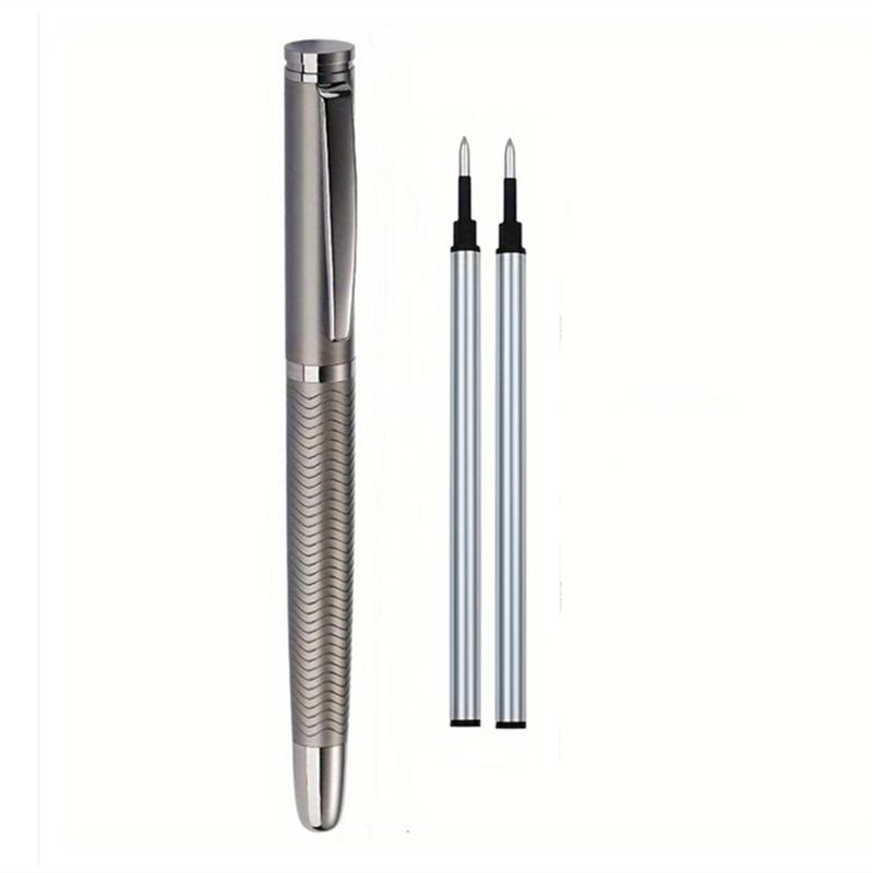 High-end Metal 0.5mm Ballpoint Pen Business Office Signature Pen Gel Pen Back To School, School Supplies Writing Pens