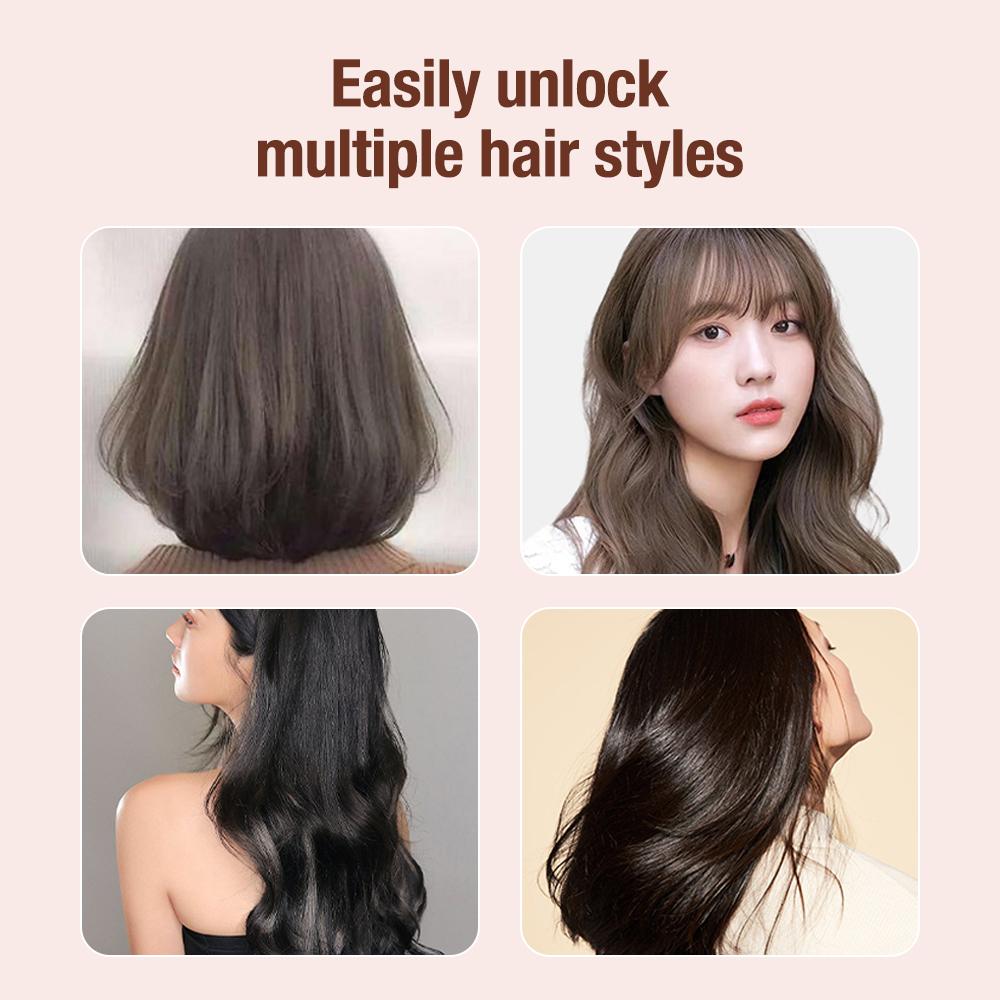 Портативный выпрямитель для волос, маленькая машинка для завивки волос, многофункциональная шина для прямых и вьющихся волос с разъемом USB