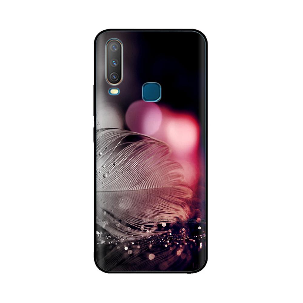 Силиконовый Чехол Для vivo Y12 Y15 Y17 Чехол Мягкая Крышка Чехол Для Телефона Для vivo 1904 1940 vivoY12 Y 12 Coque Fundas Силиконовый Бампер Чехол
